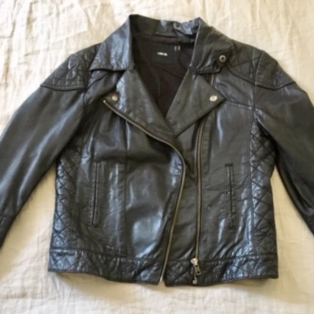 Vegan Leather MOTO Jacket